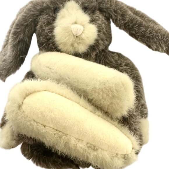 Vtg Boyds Collection Plush Rabbit 1987 #1364 13” Brown Cream Stuffed Toy - Picture 4 of 10